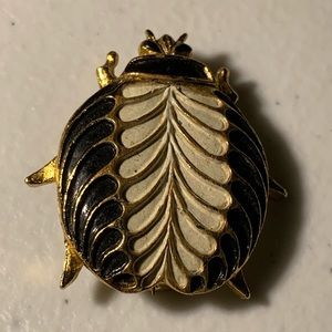 Vintage Scarab Brooch by JJ